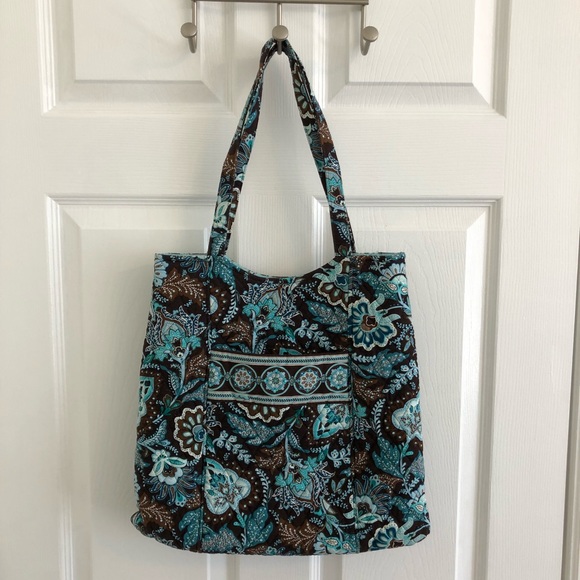 Vera Bradley Handbags - Authentic Vera Bradley Retired Java Blue Tote